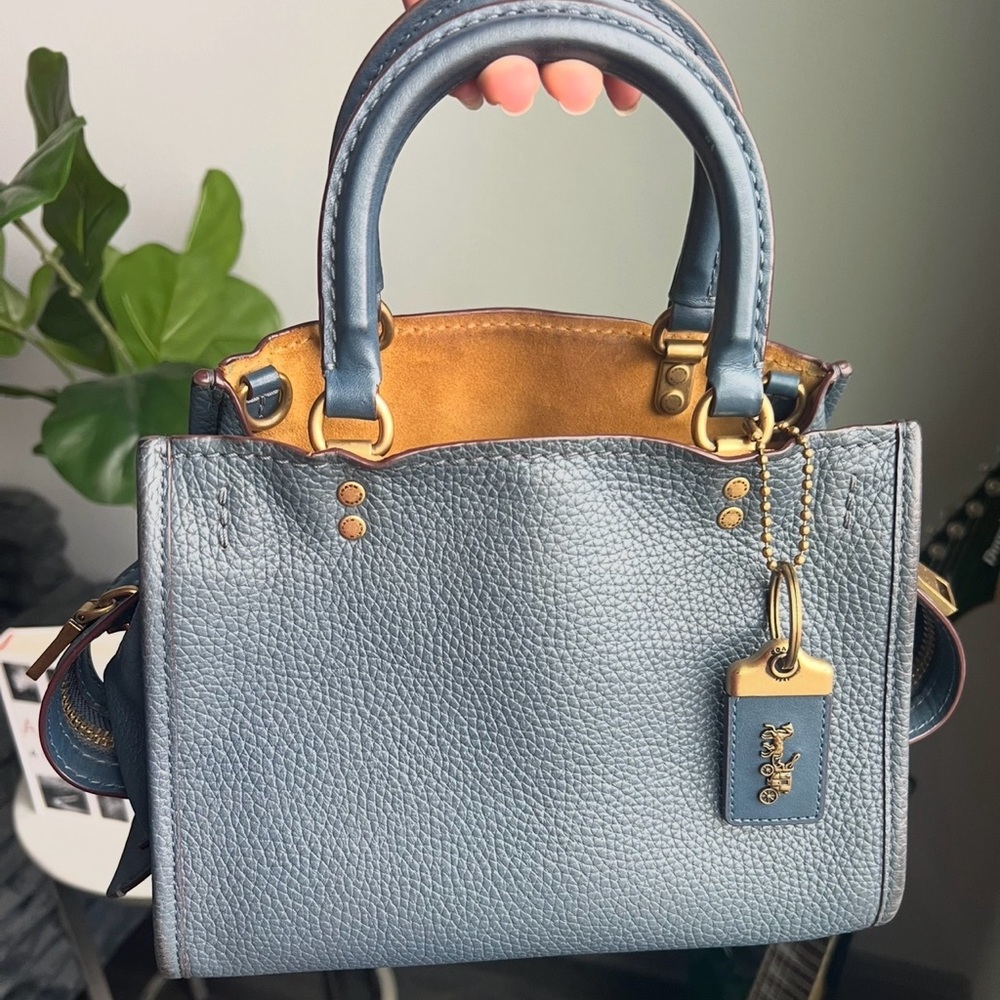 Coach Rogue 25 in blue/navy/denim 🩵💙